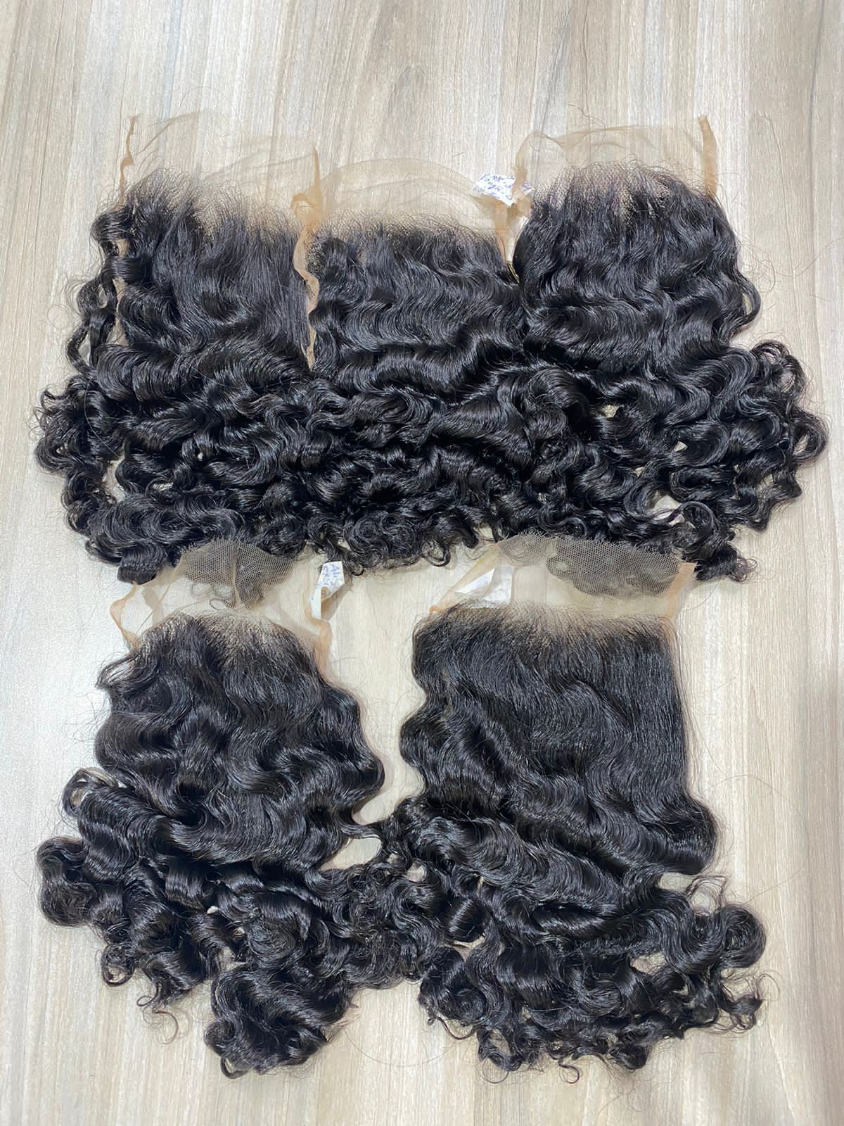 Raw Burmese Curly 5*5 HD Closure