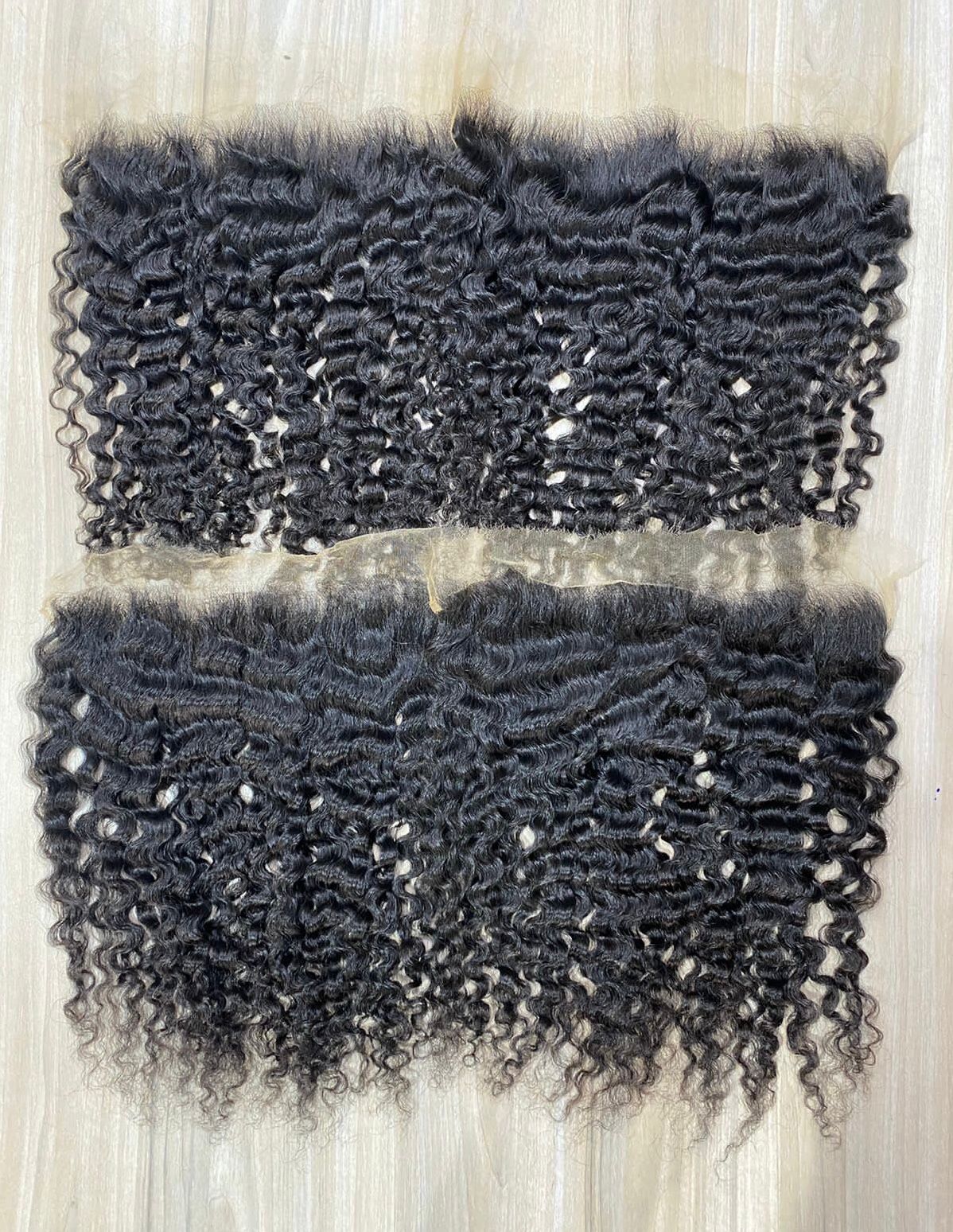 Raw Burmese Curly 13*4 HD Frontal